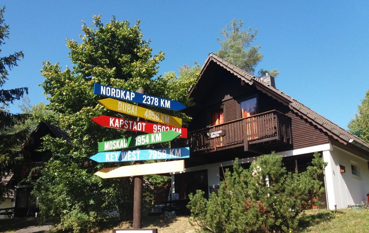 Knusperhaus Gretel Villa Frankenau Eksteriør billede